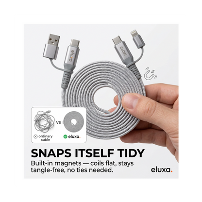 4-in-1 Magnetic Fast Charging Cable