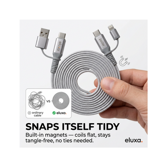4-in-1 Magnetic Fast Charging Cable