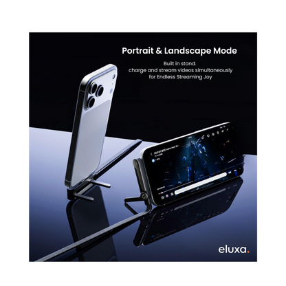 2 in 1 Dual-Flip Stand Charging Cable