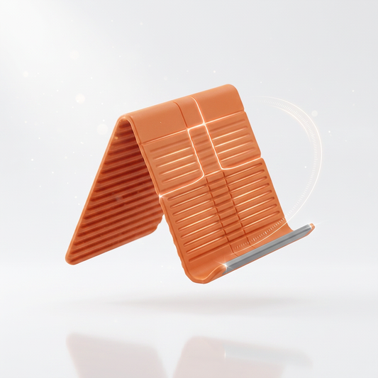 Multi-functional foldable phone holder
